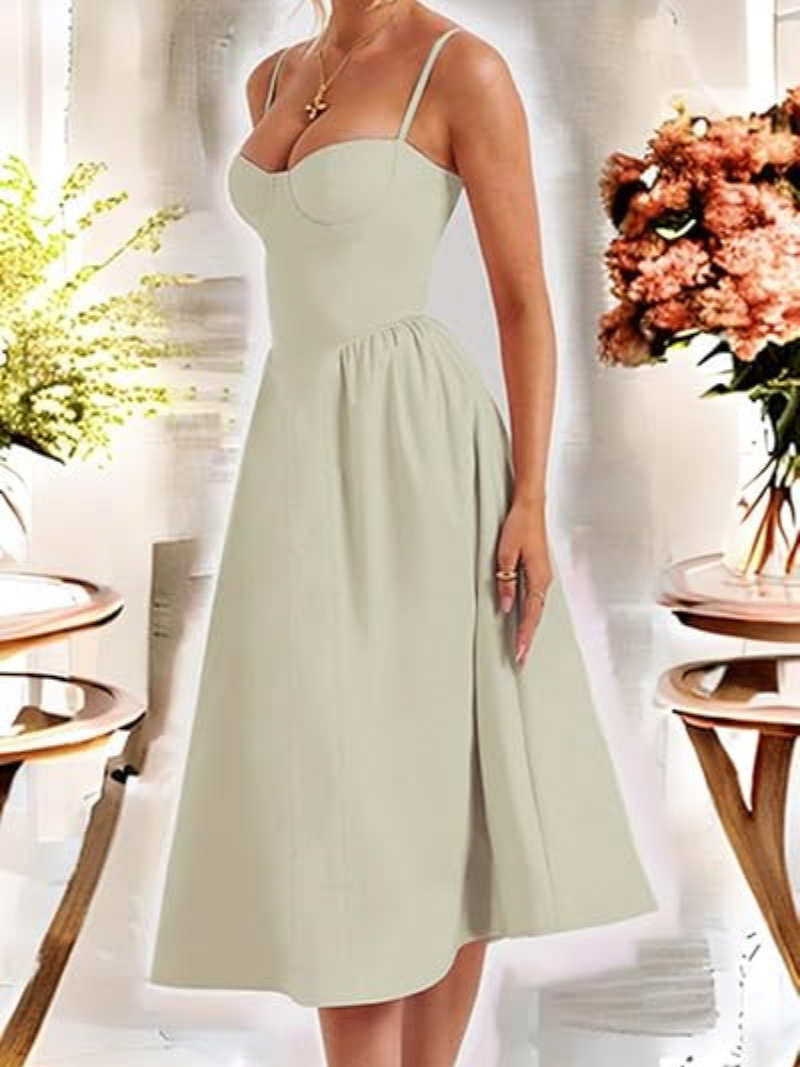 Robe Sexy Style Dos Nu Cintrée