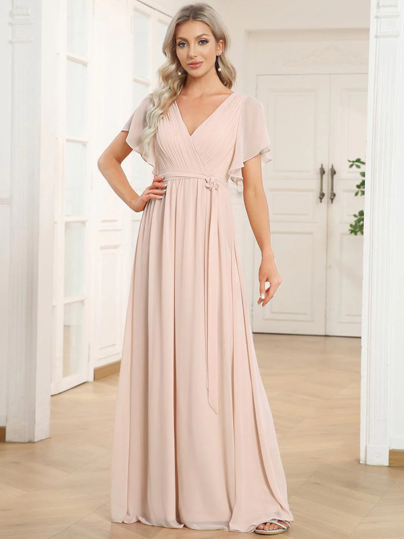 Robe Demoiselle d’Honneur Haute Taille
