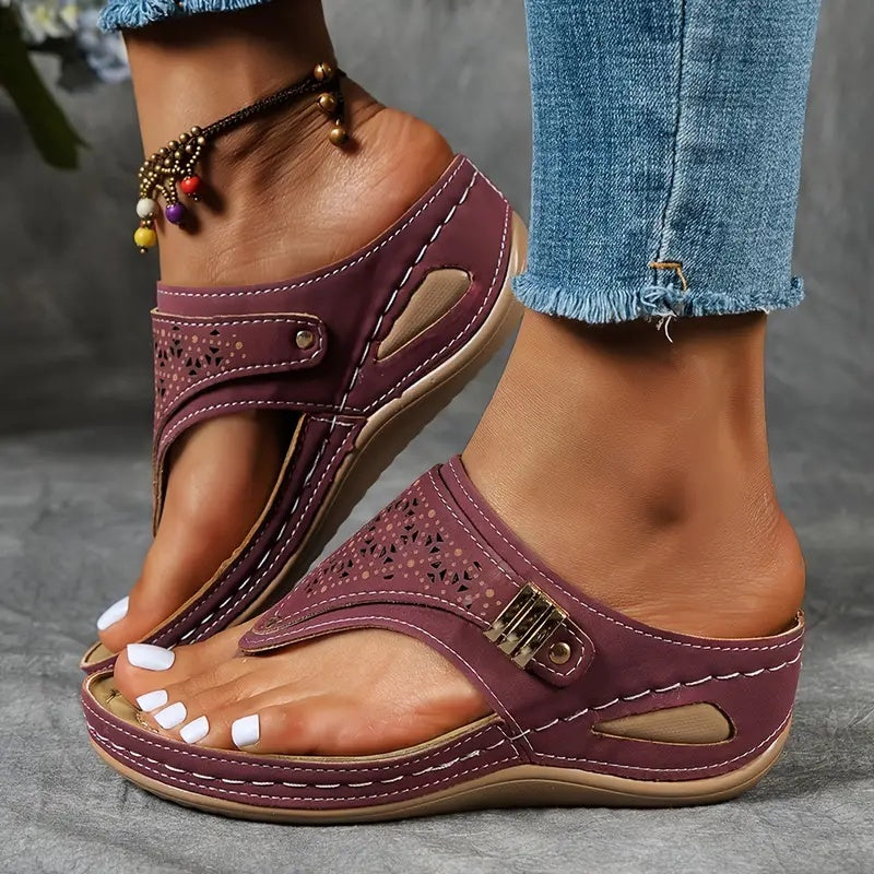 Sandale de la hauteur Confort et Style