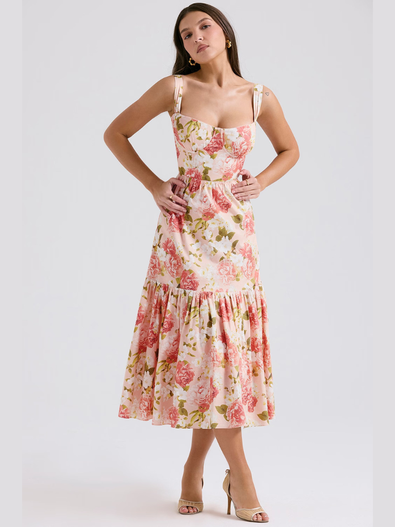Robe Sans Manches Élégance Soire