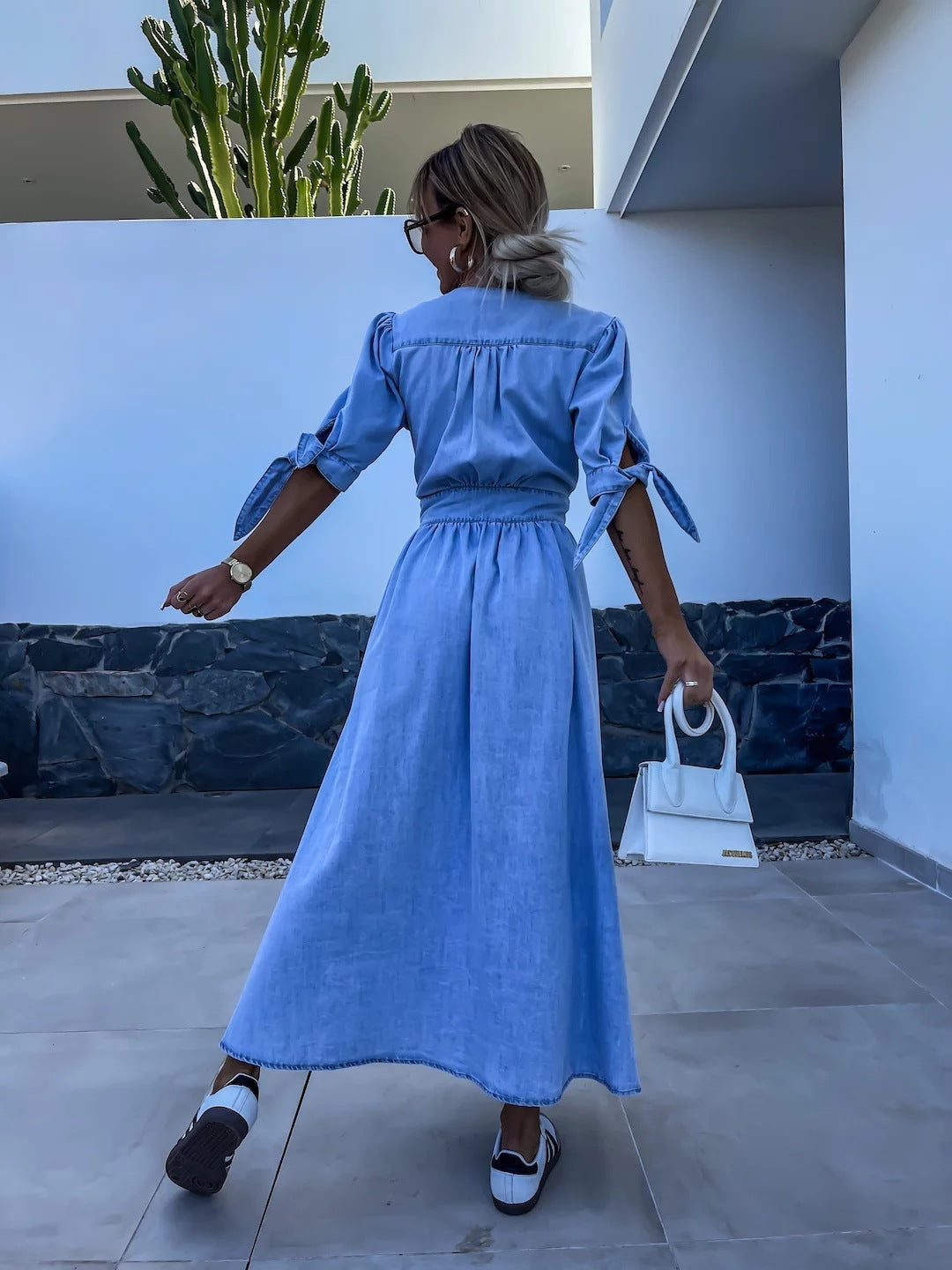 Robe Sima Brillez en Denim