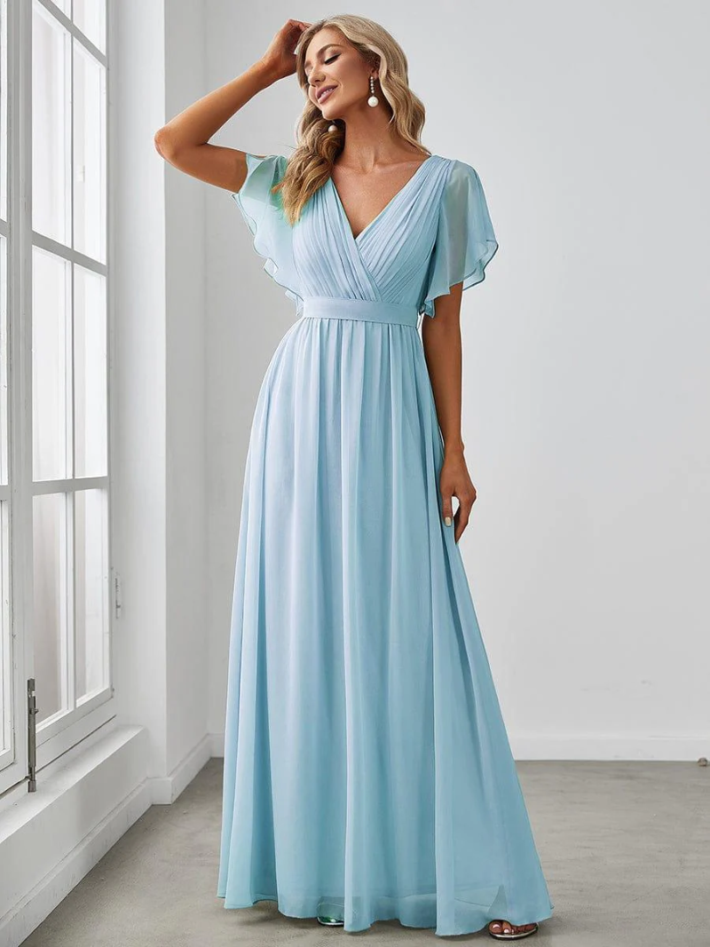 Robe Demoiselle d’Honneur Haute Taille
