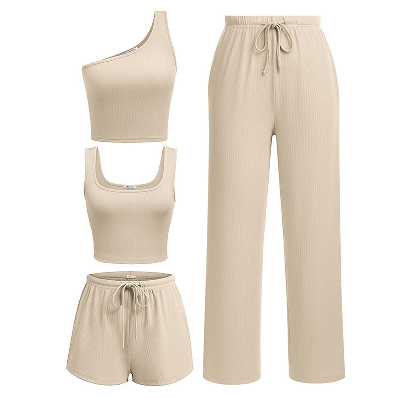 Ensemble Sport 4 Pièces Respirant & Stylé