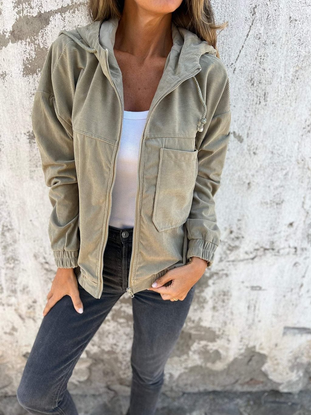 Veste Danila | Veste Zippée à Capuche