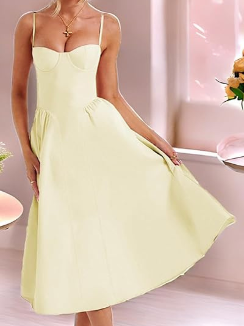 Robe Sexy Style Dos Nu Cintrée