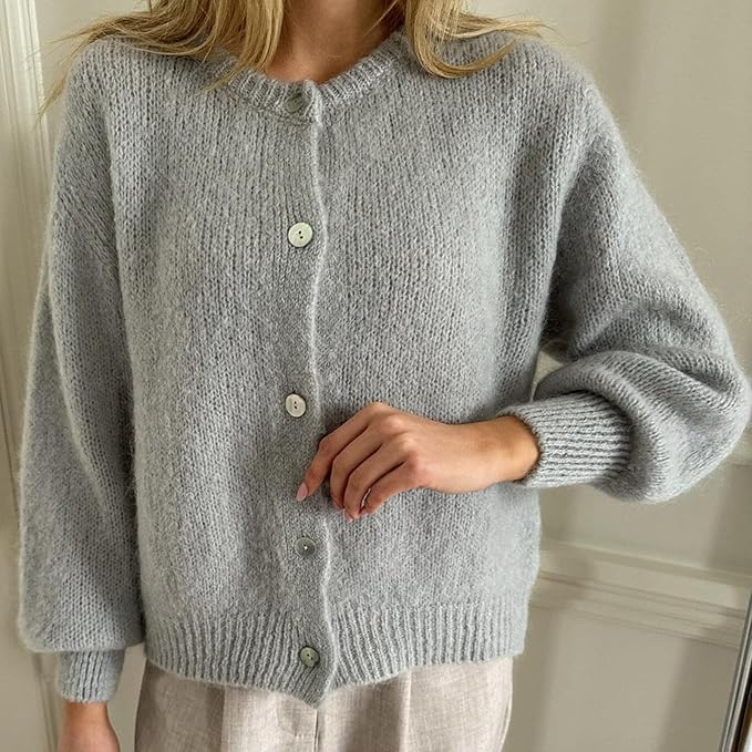 Cardigan court en tricot | Essentiel chic