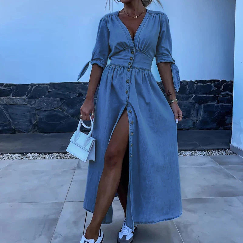 Robe Sima Brillez en Denim
