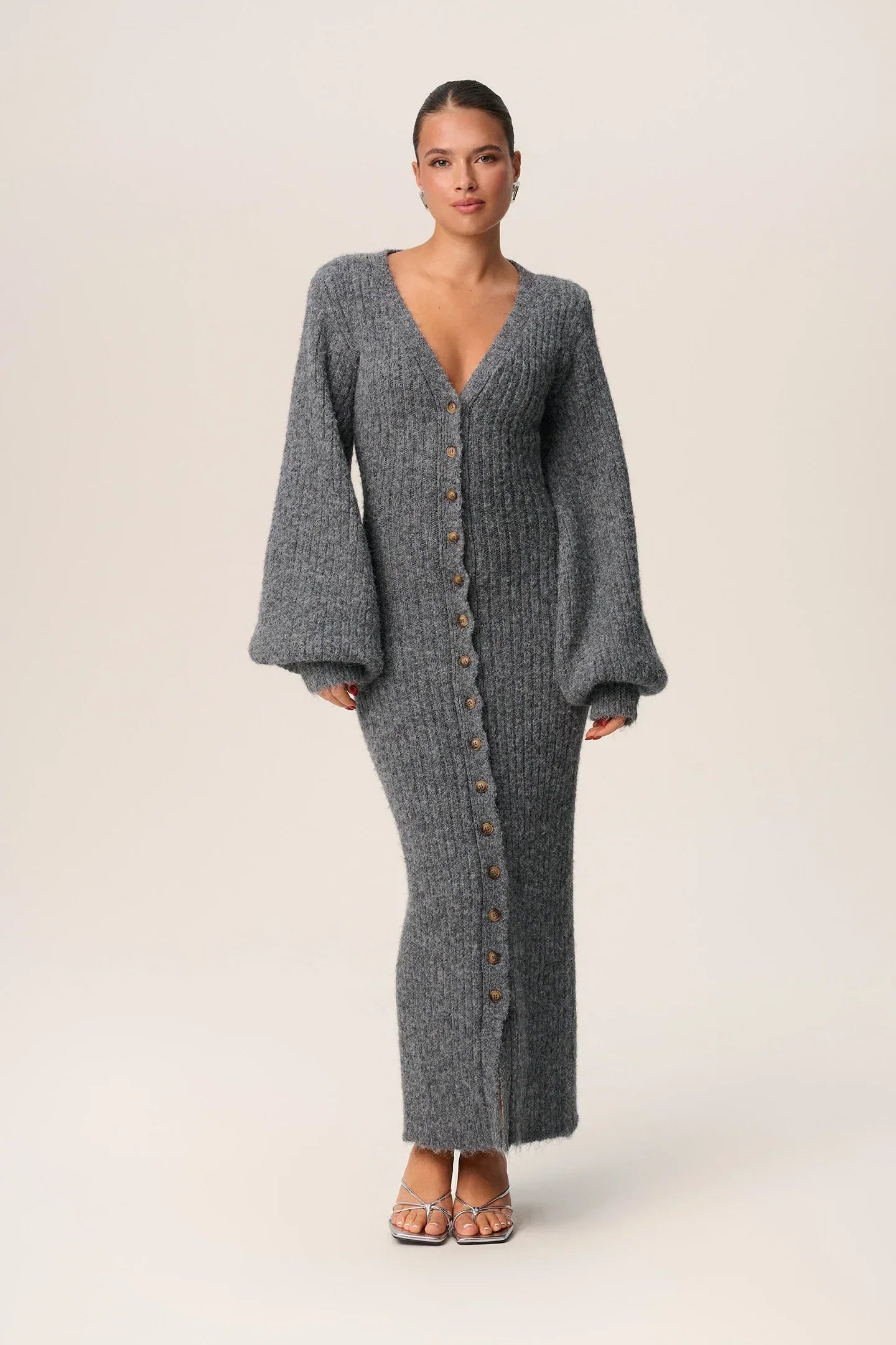 Élégance Douillette – Cardigan Long