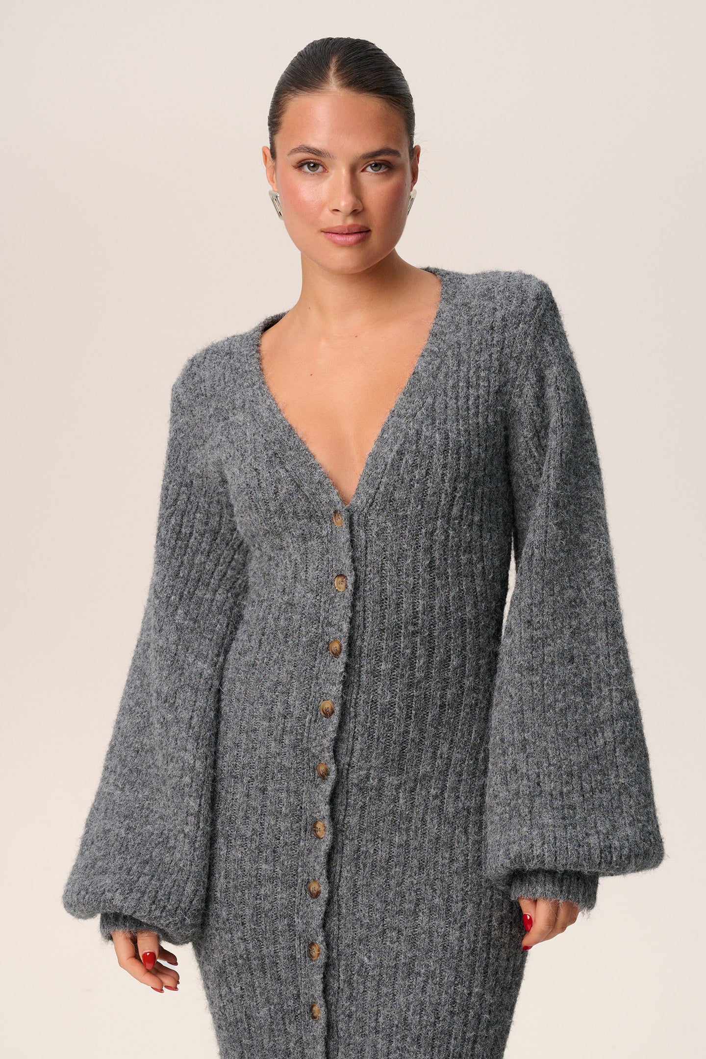 Élégance Douillette – Cardigan Long