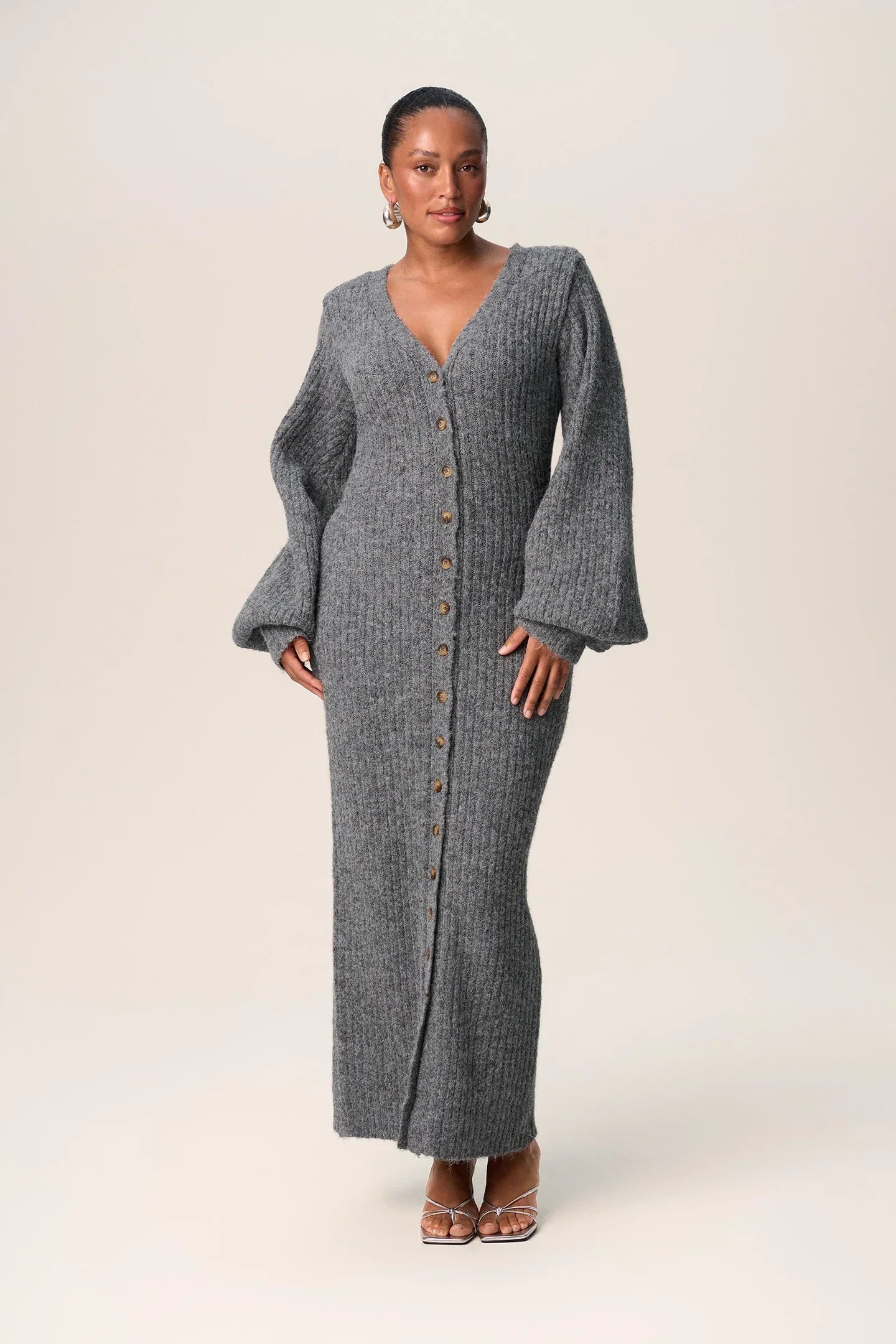 Élégance Douillette – Cardigan Long