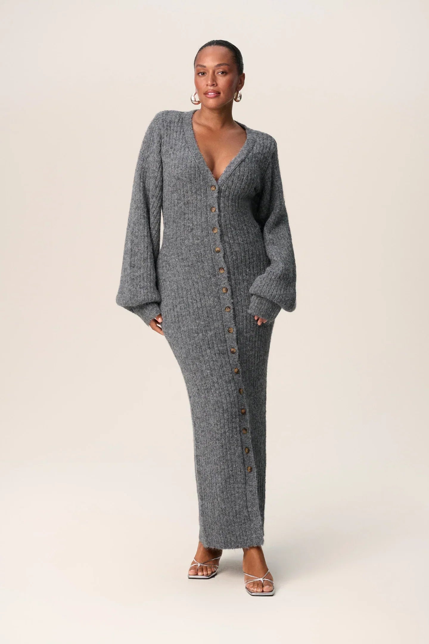 Élégance Douillette – Cardigan Long