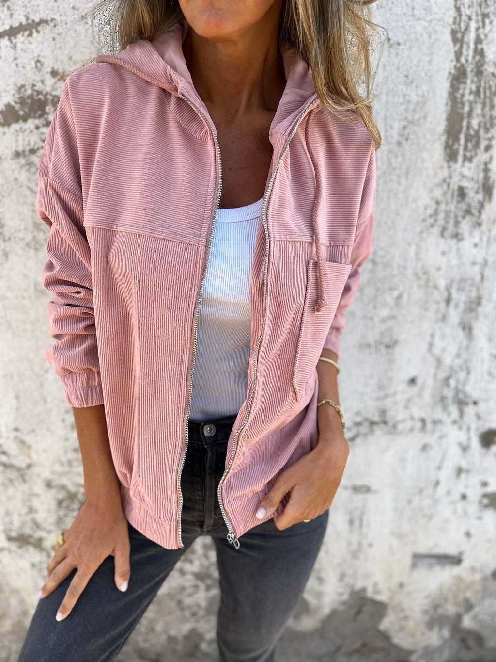 Veste Danila | Veste Zippée à Capuche