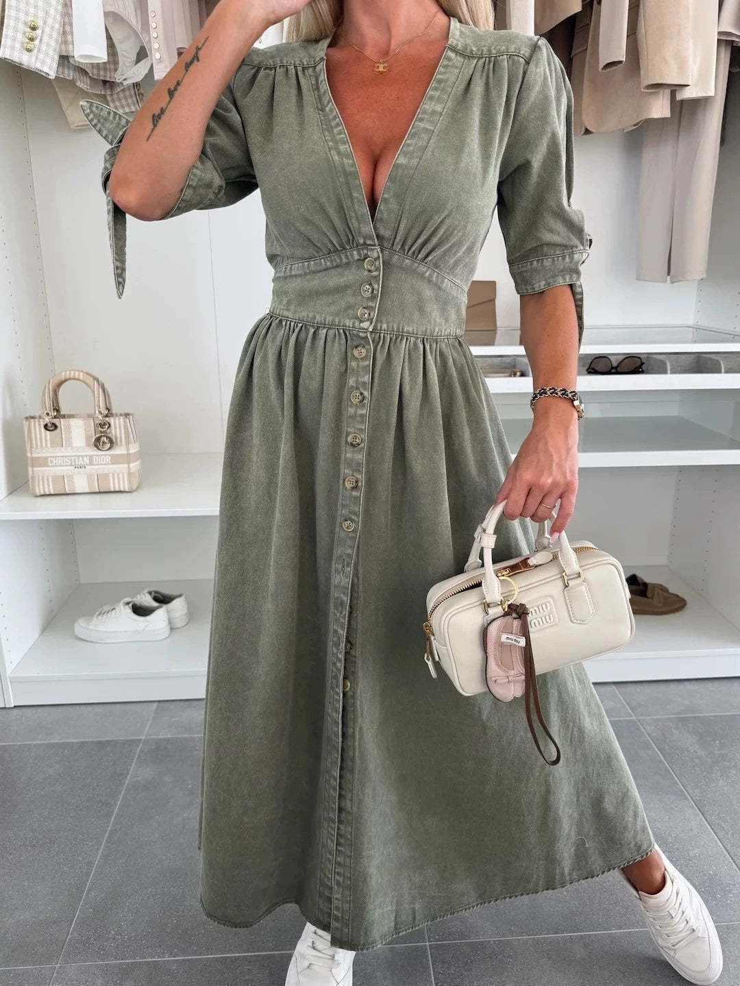 Robe Sima Brillez en Denim