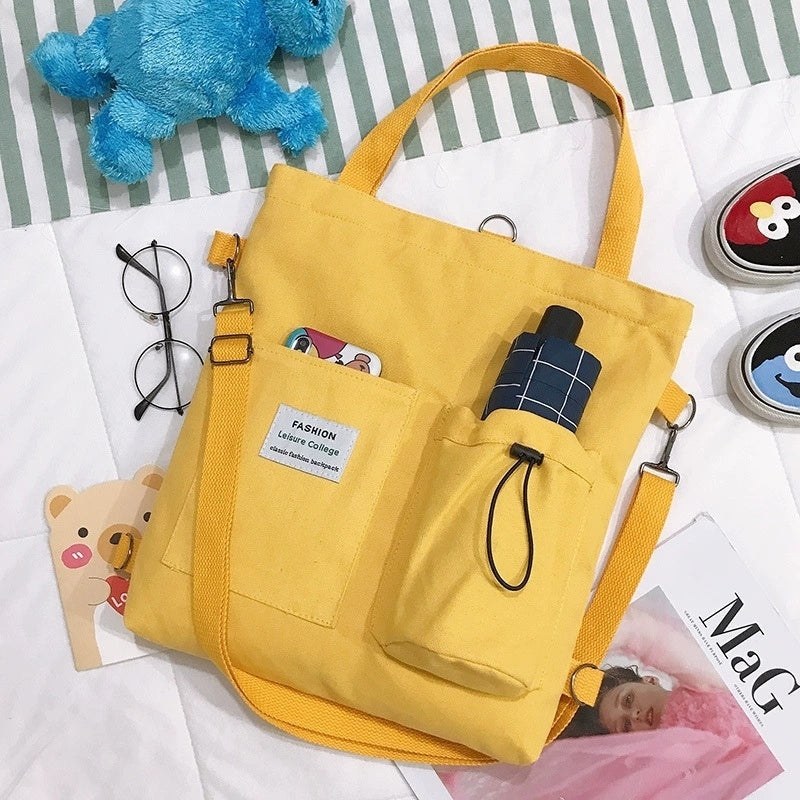 Sac Toile Sophie avec Poches