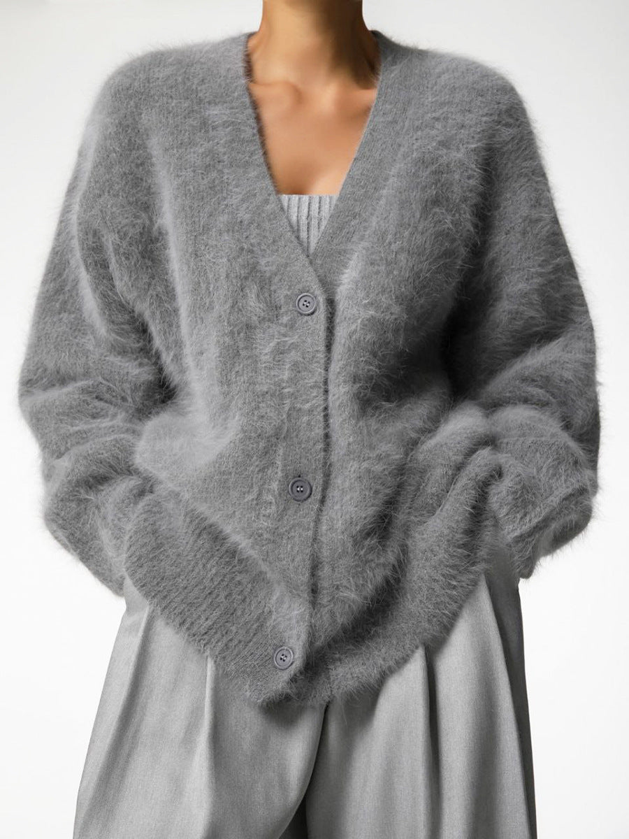 Cardigan couture en cachemire