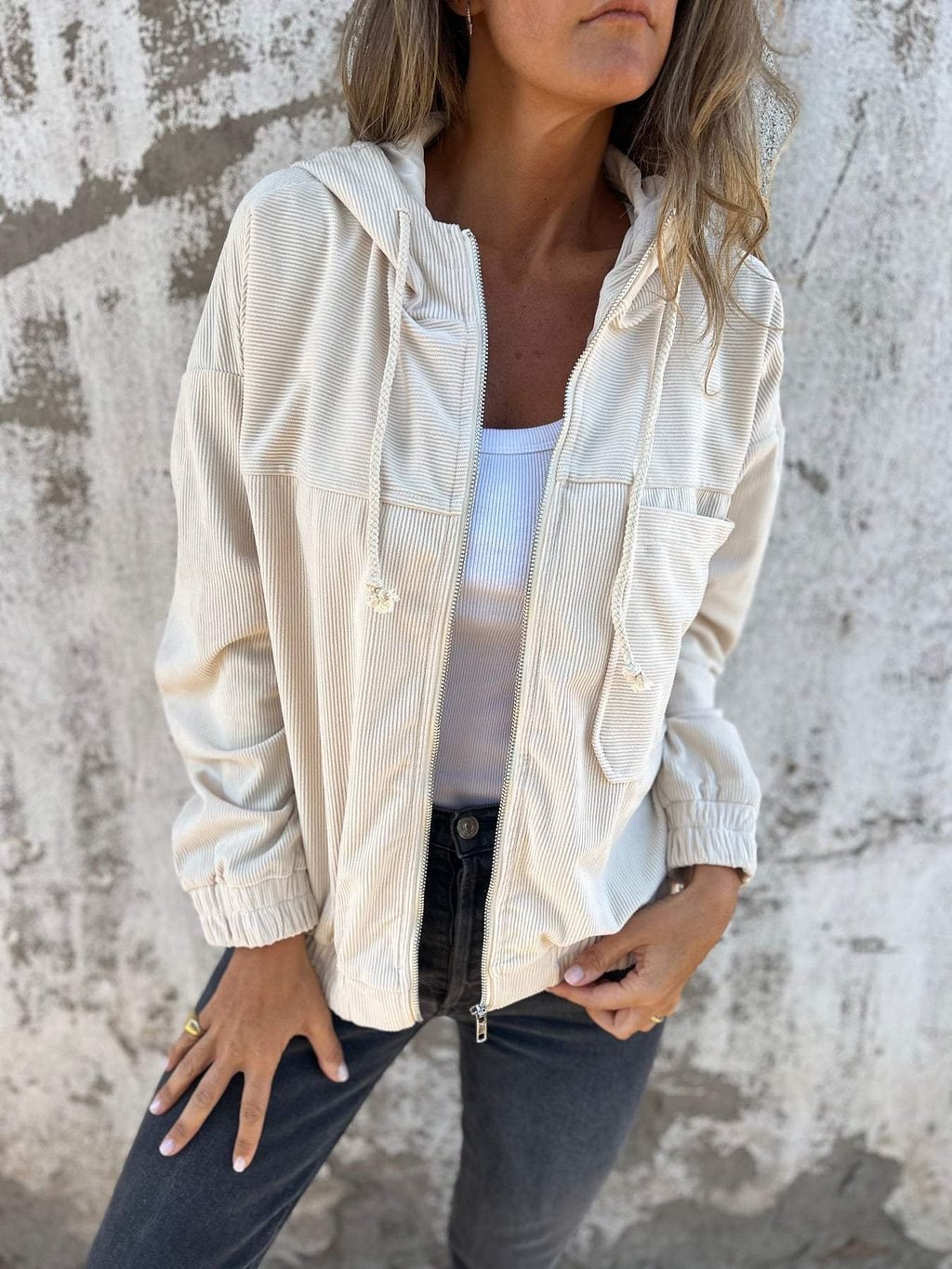 Veste Danila | Veste Zippée à Capuche