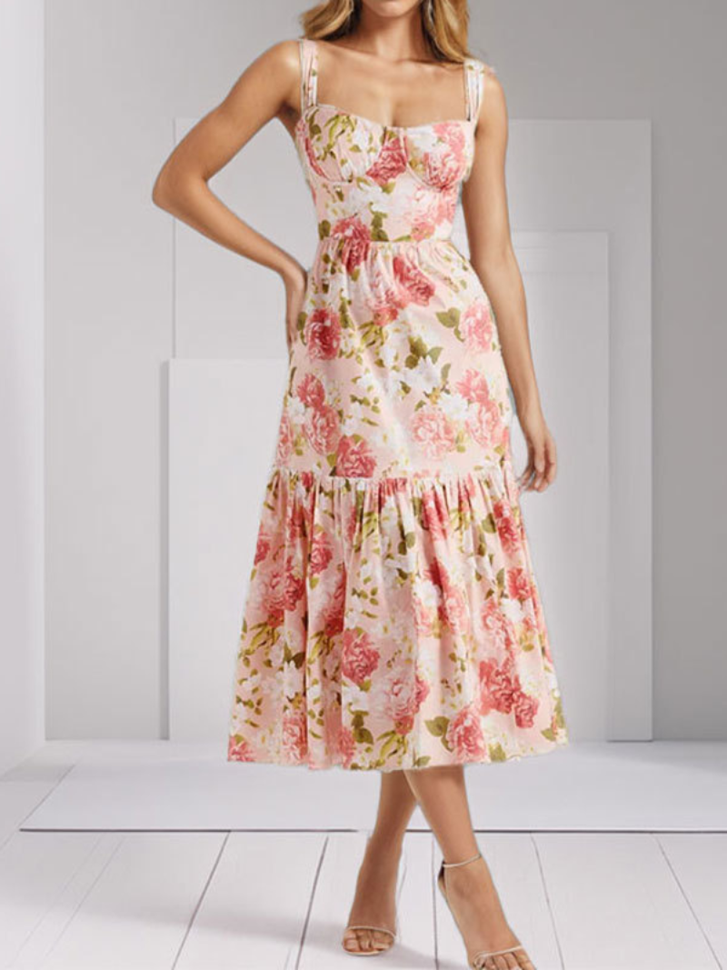 Robe Sans Manches Élégance Soire