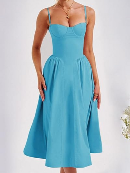 Robe Sexy Style Dos Nu Cintrée