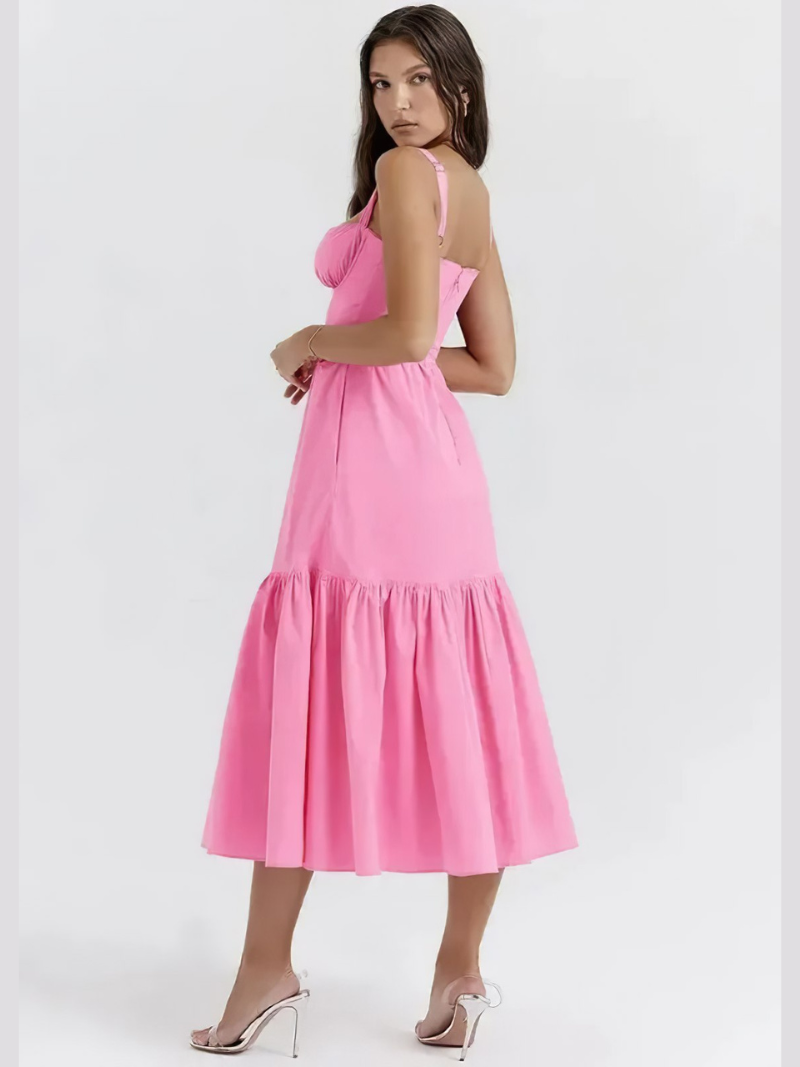 Robe Sans Manches Élégance Soire