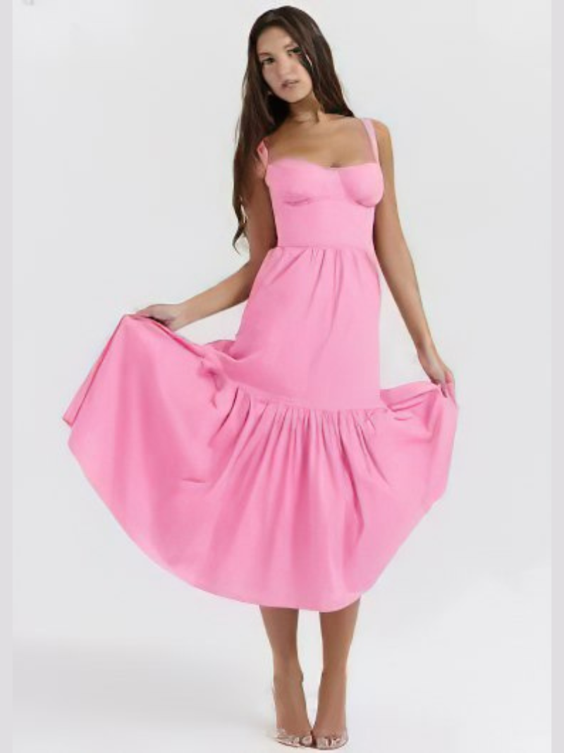 Robe Sans Manches Élégance Soire
