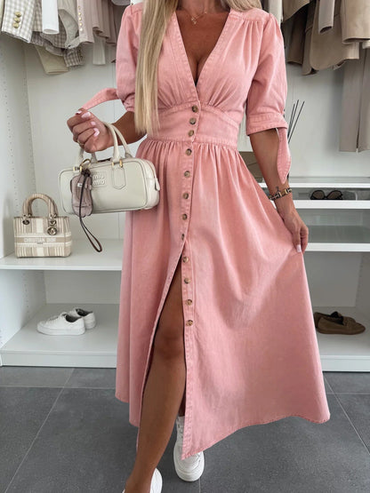Robe Sima Brillez en Denim