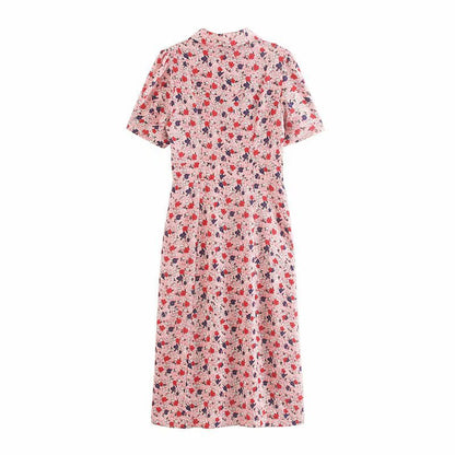 Robe à Imprimé Frais pour Femmes – Élégance Décontractée