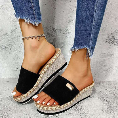 Sandales Plateforme Élégantes & Confortables