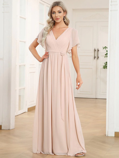 Robe Demoiselle d’Honneur Haute Taille