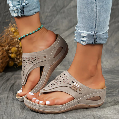 Sandale de la hauteur Confort et Style