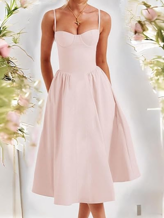 Robe Sexy Style Dos Nu Cintrée