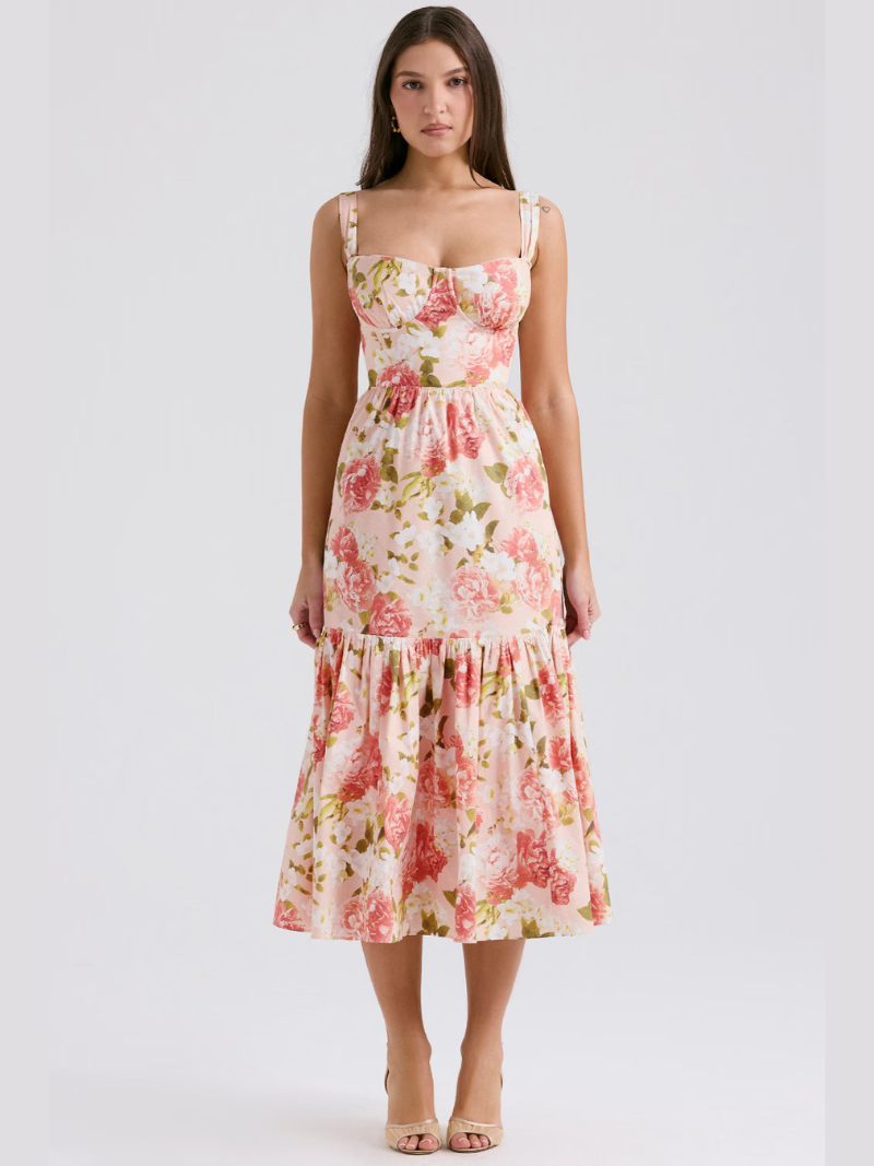 Robe Sans Manches Élégance Soire