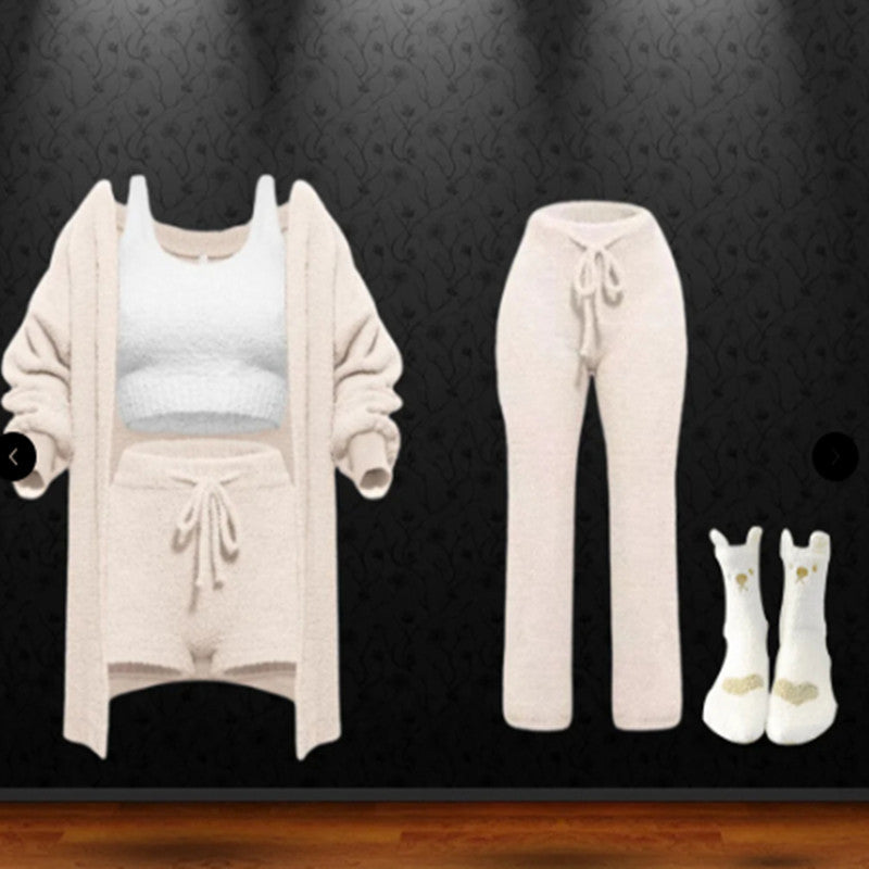 Ensemble Cozy Luxe a cadeau exclusif en 5 pièces