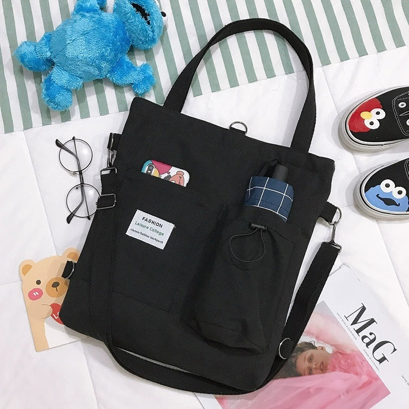 Sac Toile Sophie avec Poches