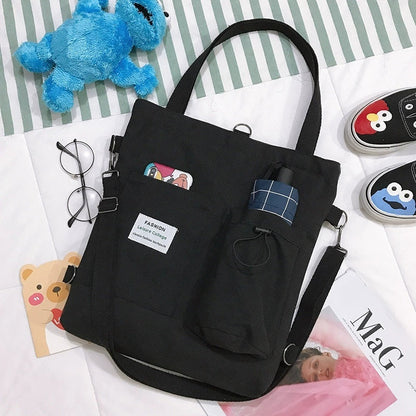 Sac Toile Sophie avec Poches