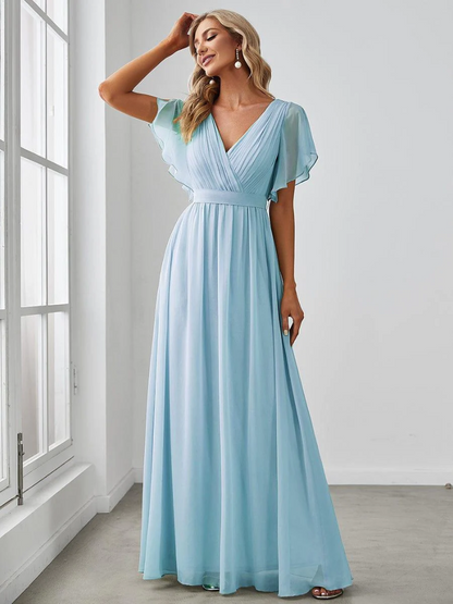 Robe Demoiselle d’Honneur Haute Taille
