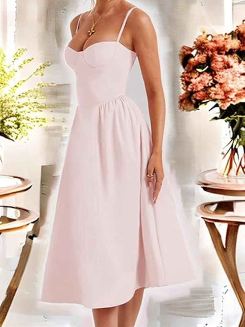 Robe Sexy Style Dos Nu Cintrée