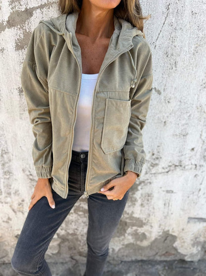 Veste Danila | Veste Zippée à Capuche