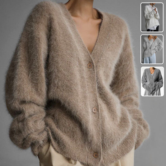 Cardigan couture en cachemire
