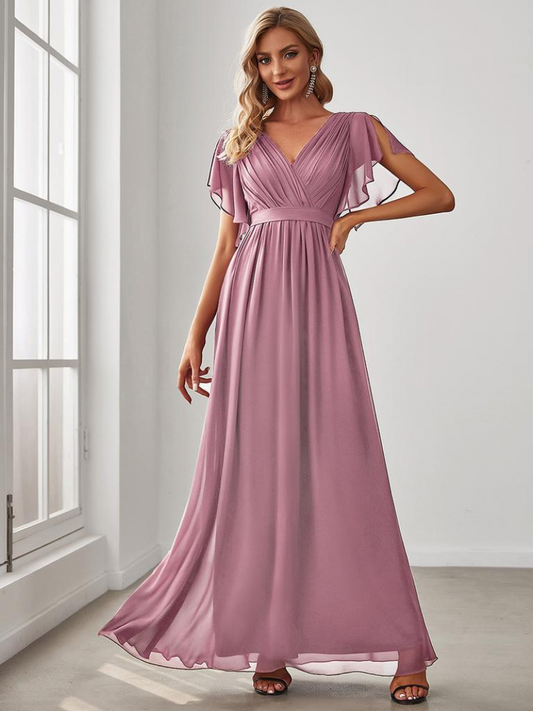 Robe Demoiselle d’Honneur Haute Taille