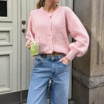 Cardigan court en tricot | Essentiel chic