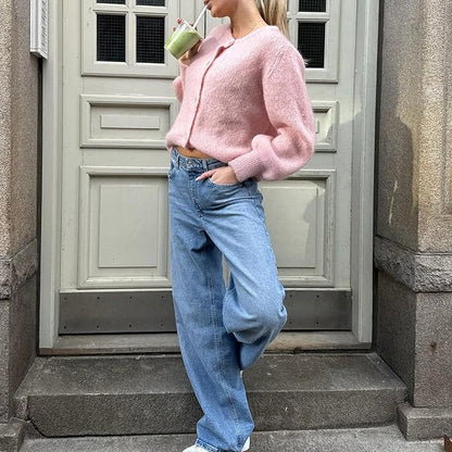 Cardigan court en tricot | Essentiel chic