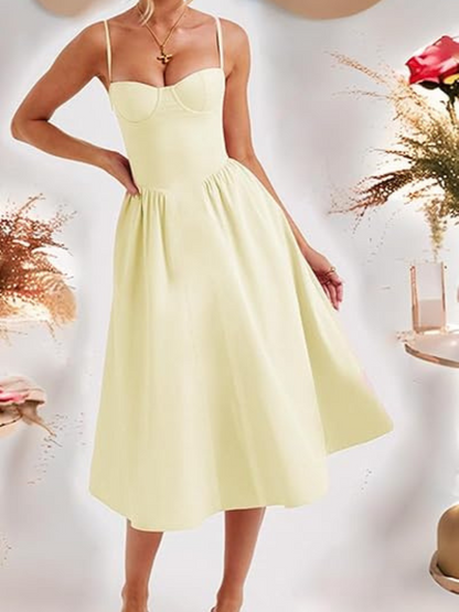 Robe Sexy Style Dos Nu Cintrée