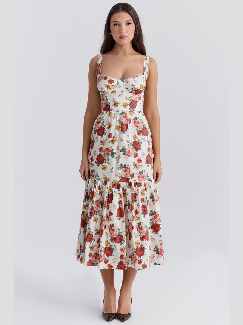 Robe Sans Manches Élégance Soire