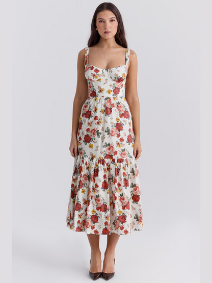 Robe Sans Manches Élégance Soire
