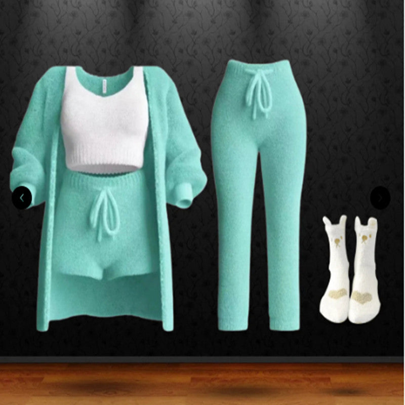 Ensemble Cozy Luxe a cadeau exclusif en 5 pièces