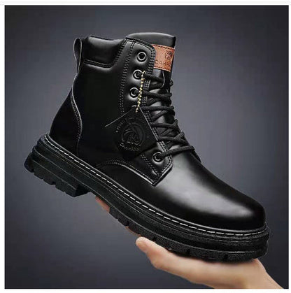 Bottes Casual Martin à Tige Haute pour Homme