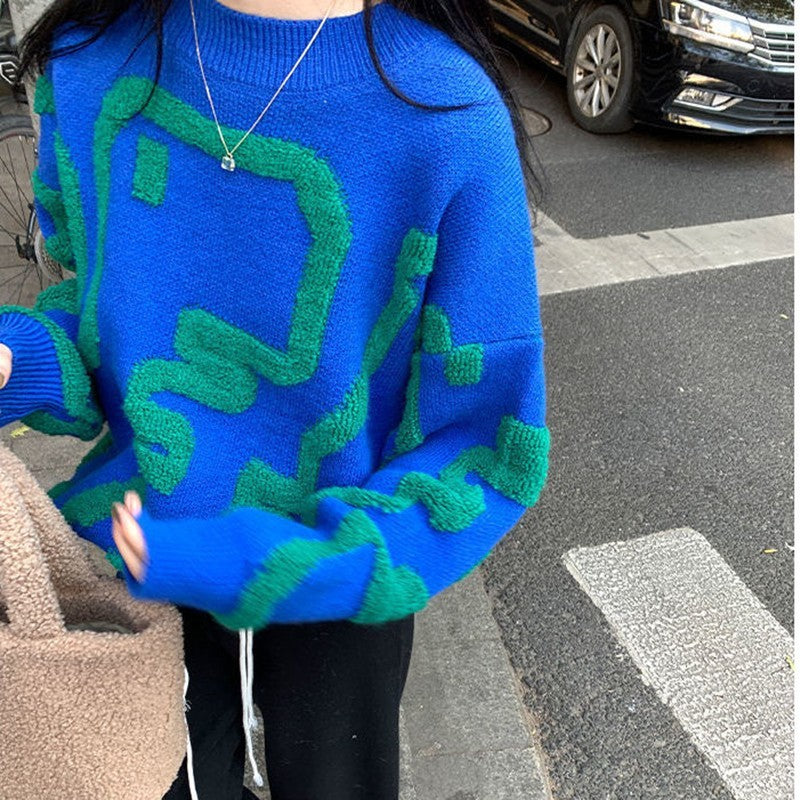 Pull épais à motif dessin animé pour Votre Hiver