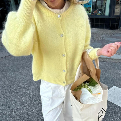 Cardigan court en tricot | Essentiel chic