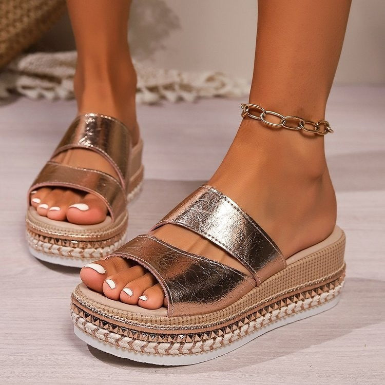 sandales Oria belle et sophistiquée style d’Or