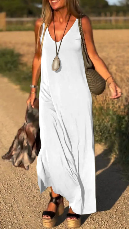 Robe à Bretelles Décolletée – L'Élégance Sensuelle au Quotidien